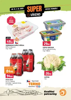 Náhled letáku Terno leták - Super víkend od 28.11.2025