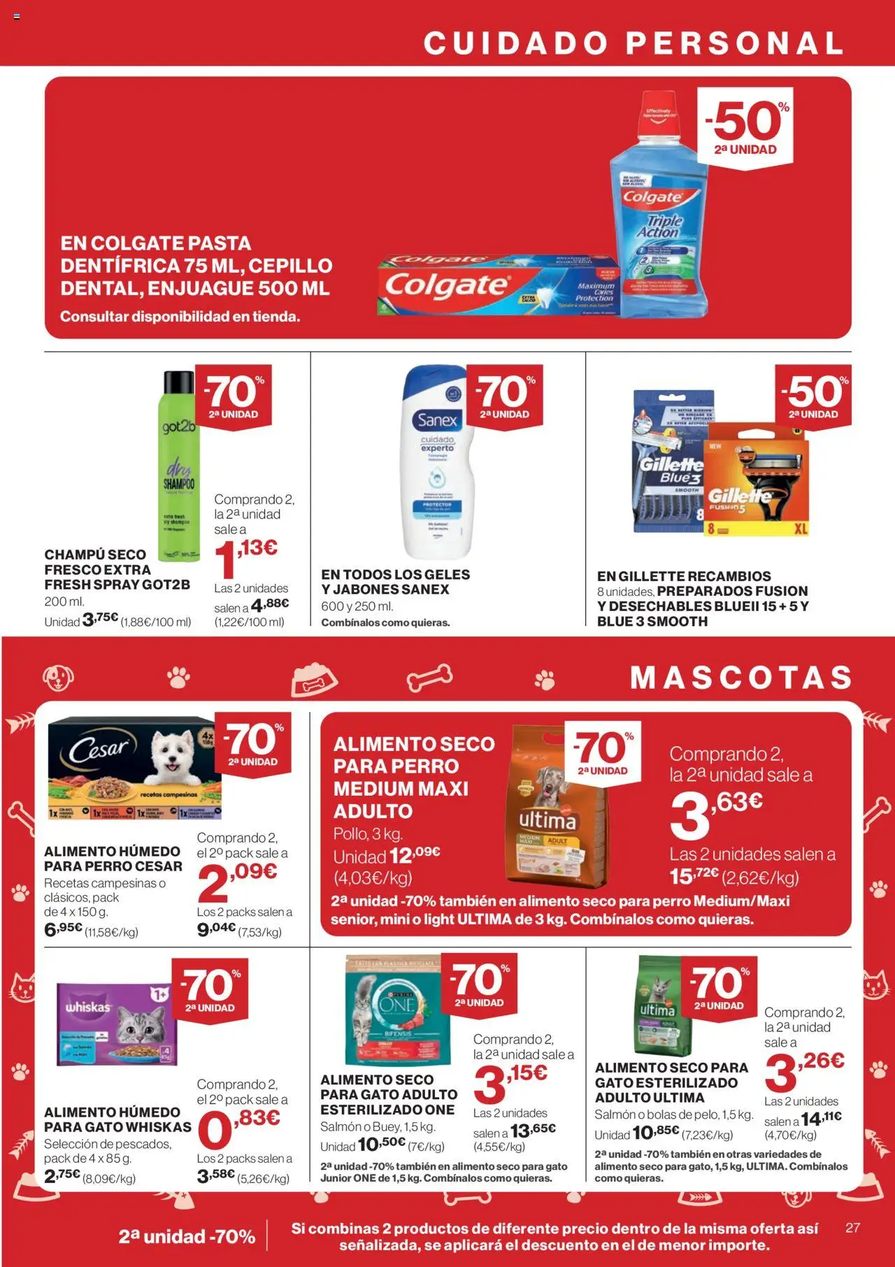 Supercor Exprés Canarias │ válido desde el 31.07.2025 | Página: 27 | Productos: Cepillo, Champú, Pasta