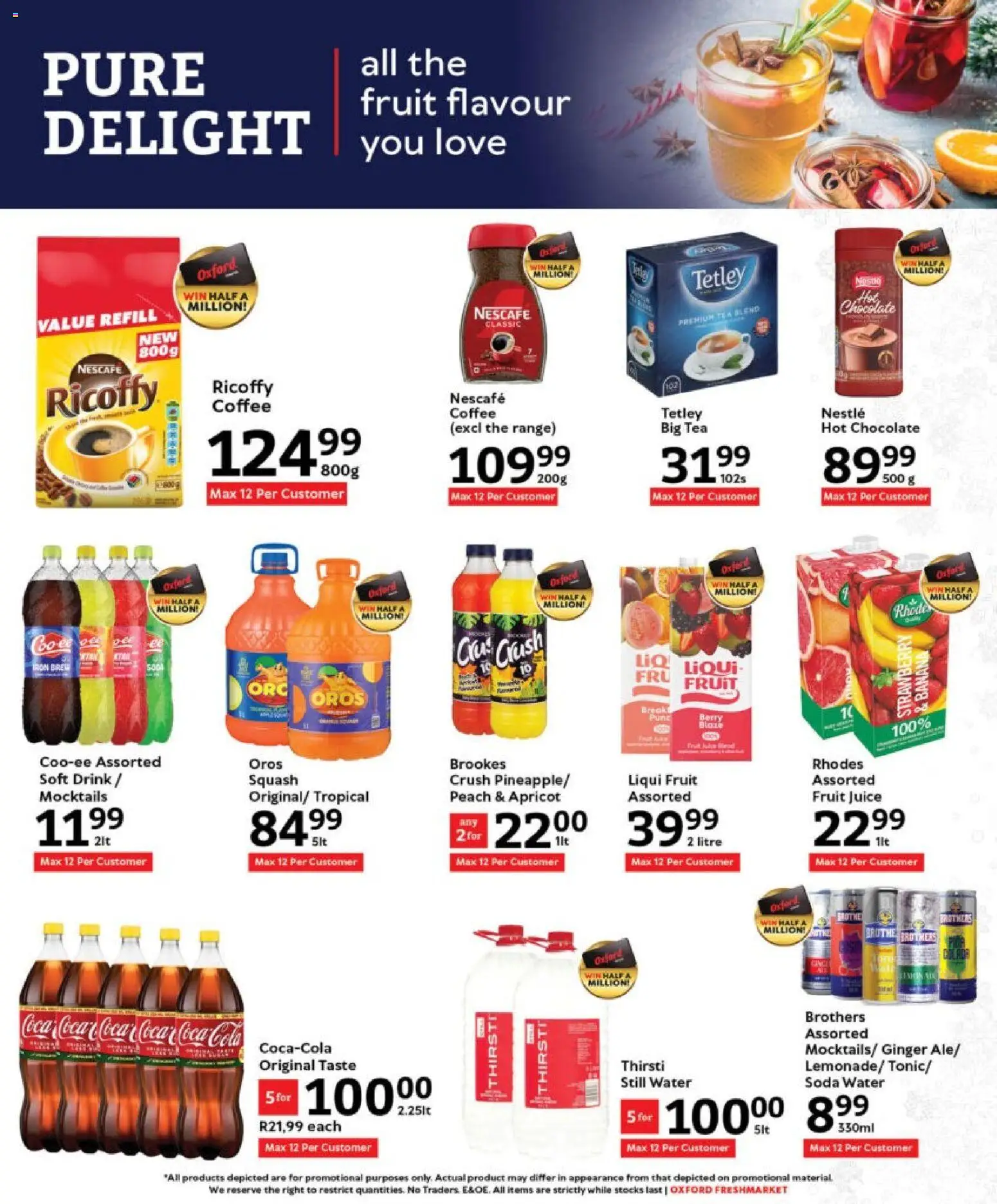 New Oxford Freshmarket catalogue – valid from 19.11.2025 | Page: 11 | Products: Iron, Chocolate, Water, Fruit