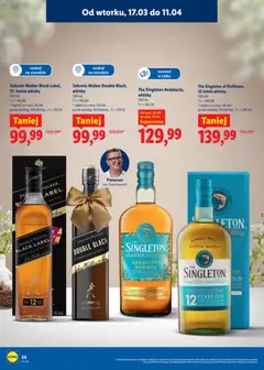 Pogląd oferty "Johnnie Walker Black Label, 12-letnia whisky, 700 ml whisky, 12 years old" - ważna od 17.03.2026 | Strona: 35