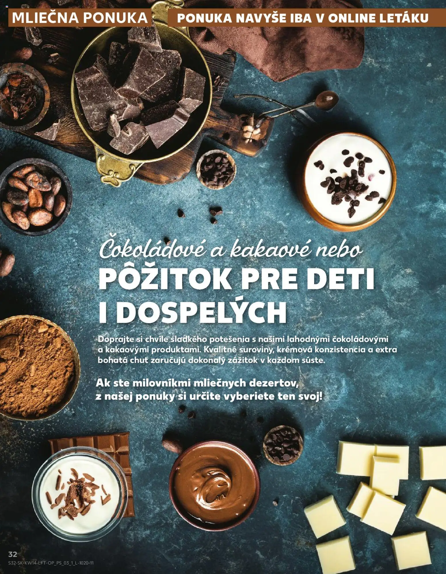 Kaufland SK akciós ujság - amely érvényes a következő dátumtól: 01.04.2026 | Oldal: 32