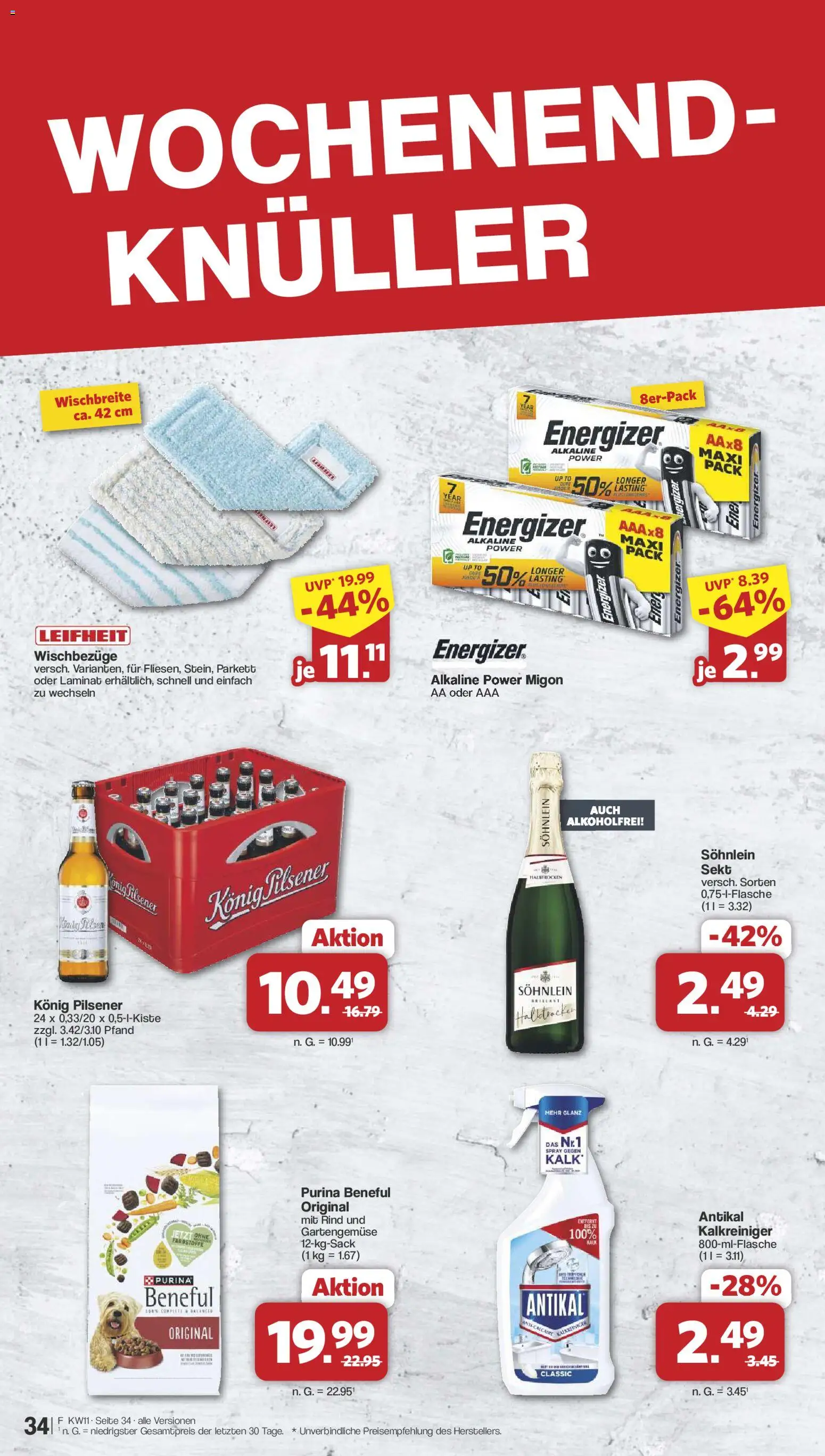 Famila Nordwest Prospekt 	 – gültig ab 09.03.2026 | Seite: 38 | Produkte: Konig pilsener, Sekt