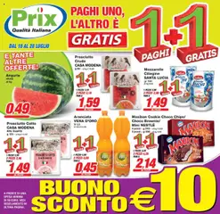 Anteprima del volantino Prix Mirano catalogo valido a partire dal 18.07.2025