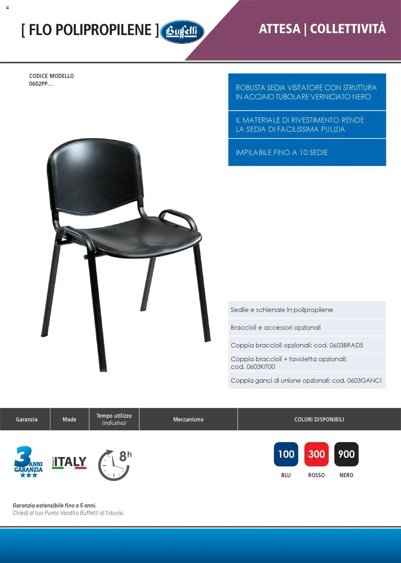 Volantino Buffetti del 28.06.2025 | Pagina: 161 | Prodotti: Braccioli, Sedia