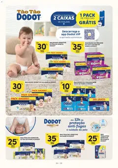 Pré-visualização Continente - Bebé válido de 13.01.2026 | Página: 35 | Produtos: Fraldas, Fraldas dodot