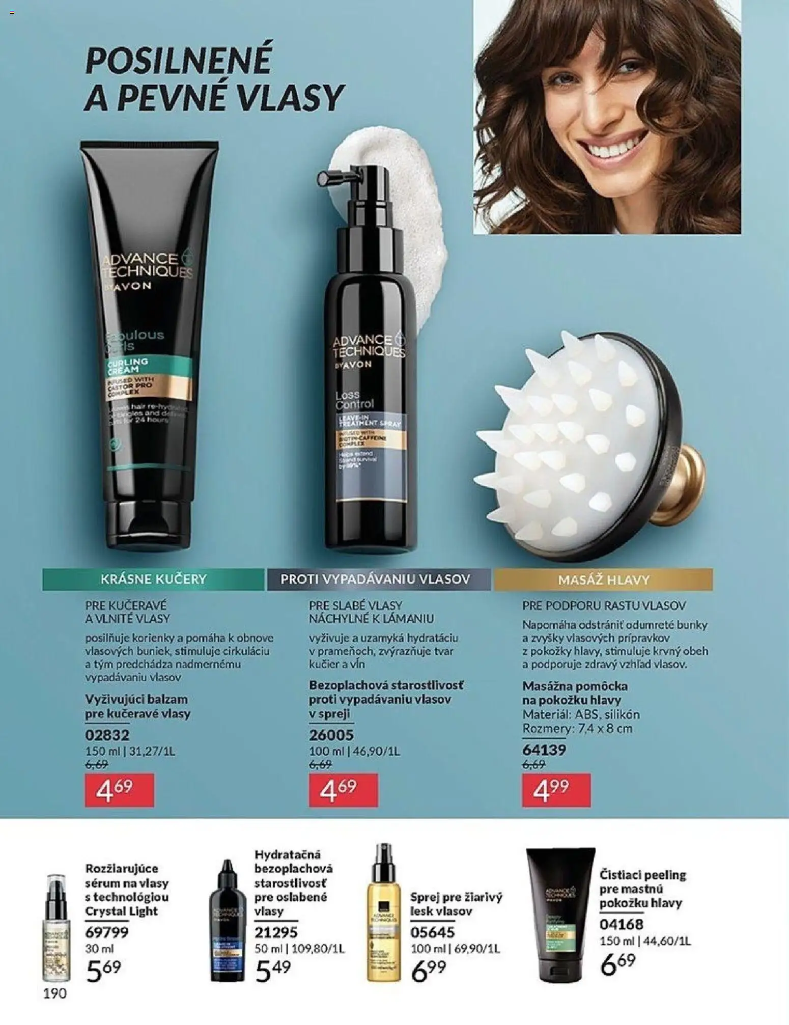 Nové Avon akcie – leták je platný od 01.11.2025 | Strana: 190 | Produkty: Peeling