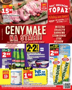 Pogląd oferty "Topaz Gazetka - Ceny małe na stałe" - ważna od 17.07.2025