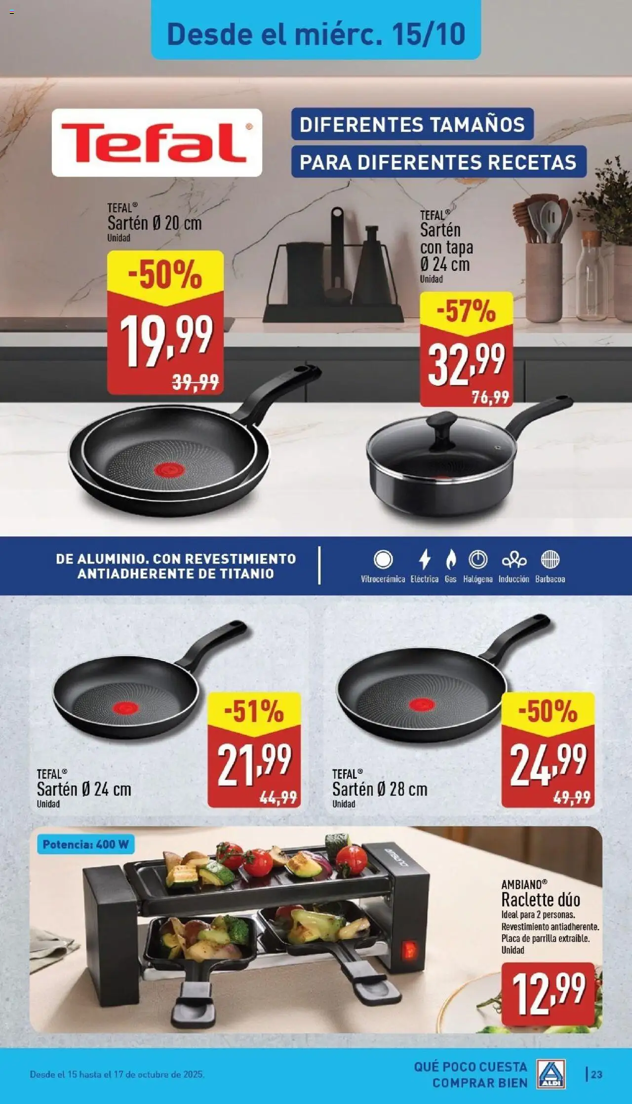 Aldi folleto Baleares │ válido desde el 13.10.2025 | Página: 23 | Productos: Pan, Barbacoa, Parrilla