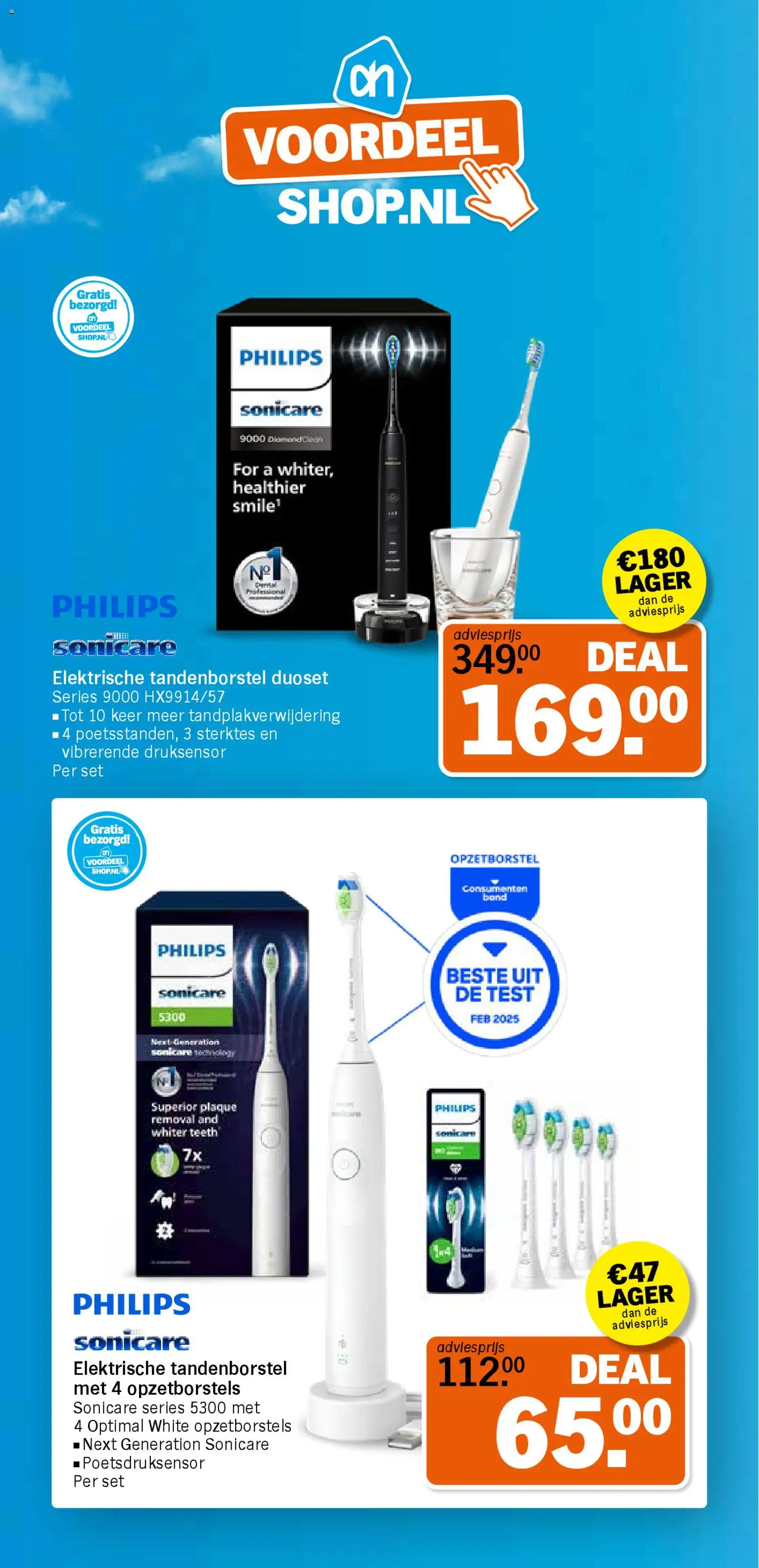 {H1} | Pagina: 1 | Producten: Tandenborstel, Elektrische tandenborstel