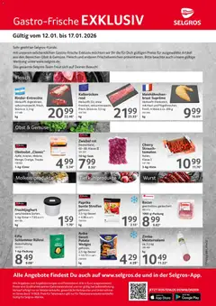 Selgros Gastro Angebote ab 12.01.2026 gültig