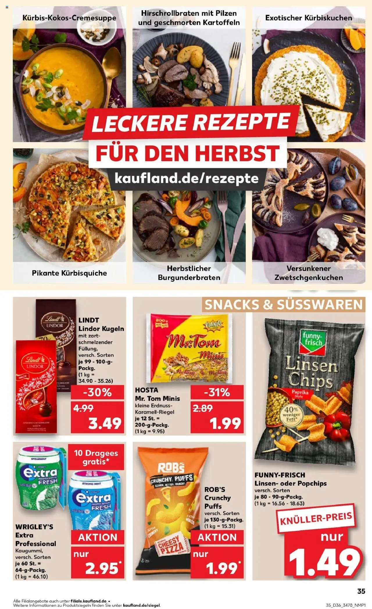 Kaufland prospekt Dessau-Roßlau	 – gültig ab 07.09.2025 | Seite: 35 | Produkte: Kartoffeln, Paprika, Lindt, Chips