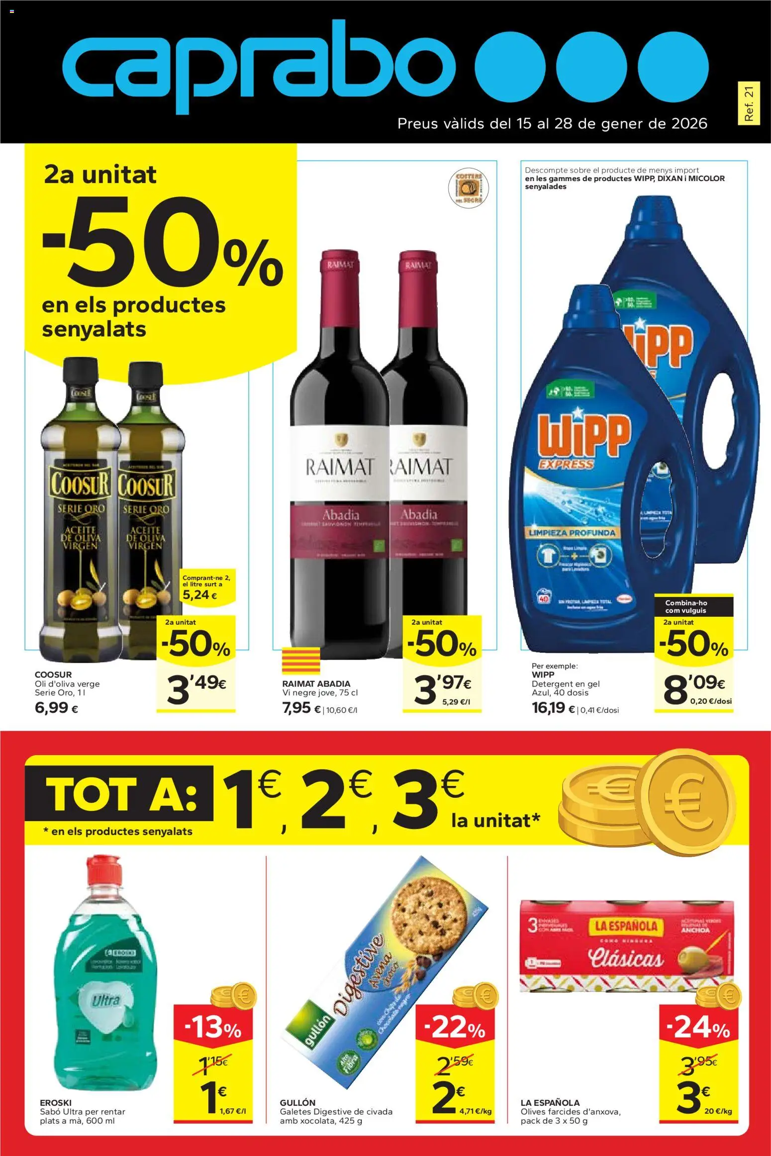 Caprabo folleto │ válido desde el 15.01.2026 | Página: 1 | Productos: Anchoa