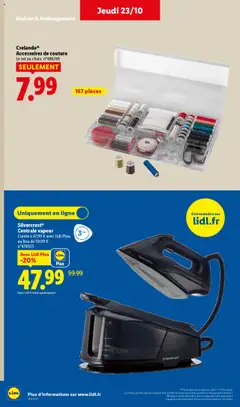 LIDL - Prévisualisation de LIDL catalogue semaine 43 valide à partir de 23.10.2025 | Page: 40