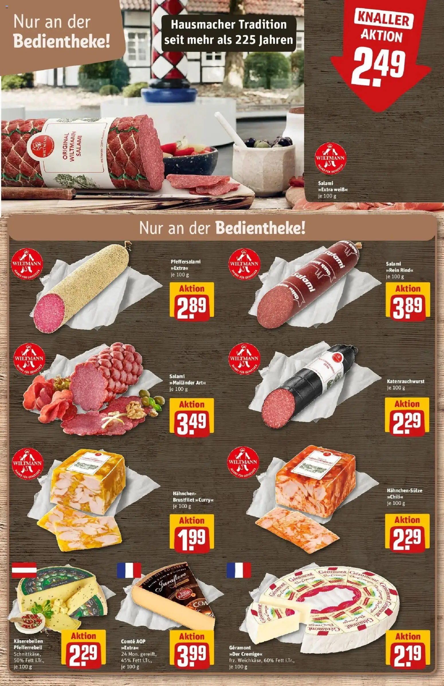 Rewe Prospekt Niederkassel / Ranzel	 – gültig ab 30.03.2026 | Seite: 11 | Produkte: Geramont, Hahnchen, Chili, Salami