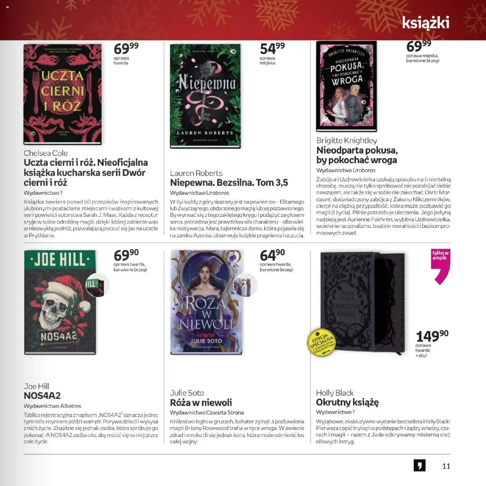 Empik promocje - Witaj w klubie znajdujących trafione prezenty dla każdego od 10.12.2025 | Strona: 11 | Produkty: Książki, Książka kucharska, Róż