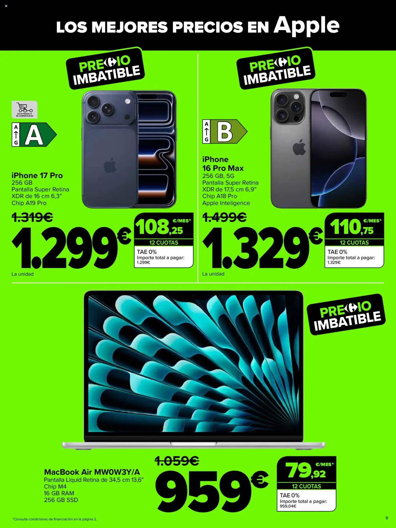 Carrefour Cyber Monday │ válido desde el 01.12.2025 | Página: 9