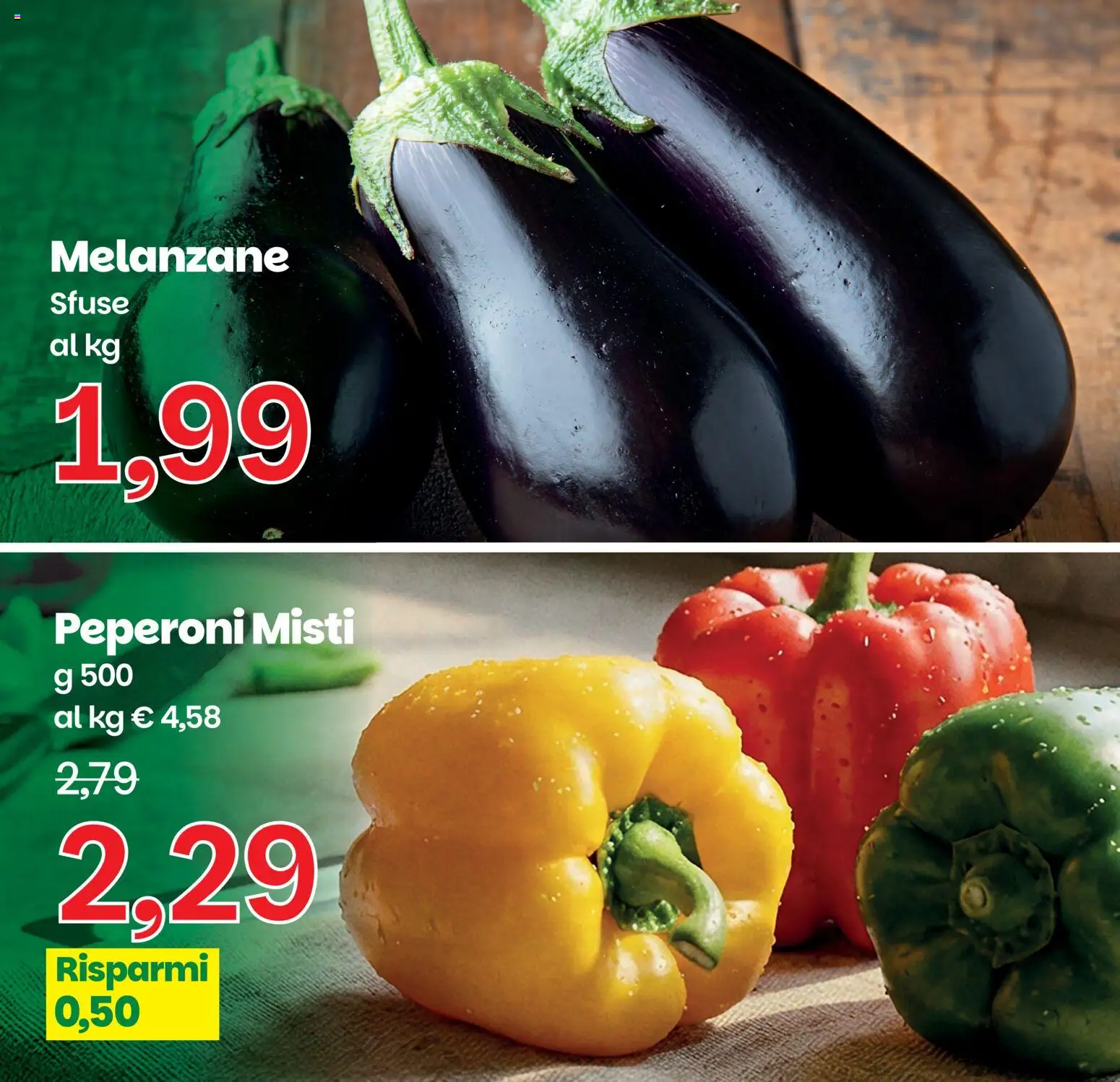 Volantino Prix del 21.04.2026 | Pagina: 12 | Prodotti: Peperoni, Melanzane