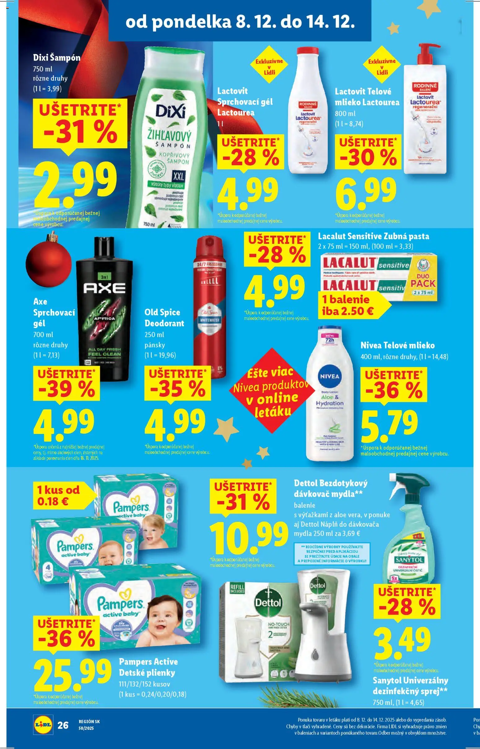 Nové Lidl akcie – leták je platný od 08.12.2025 | Strana: 34