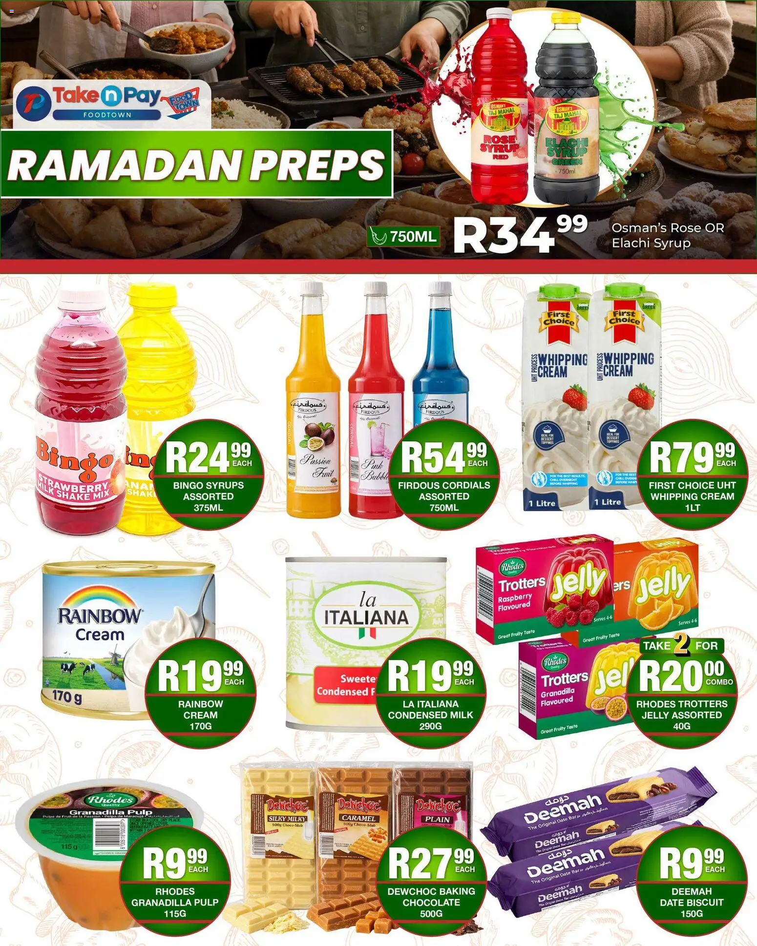 New Take n Pay catalogue – valid from 02.03.2026 | Page: 13 | Products: Cover, Chocolate, Cream, Fruit