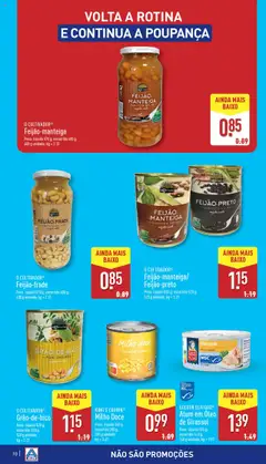 Pré-visualização Aldi folheto válido de 28.08.2025 | Página: 10 | Produtos: Atum, Manteiga, Óleo, Milho