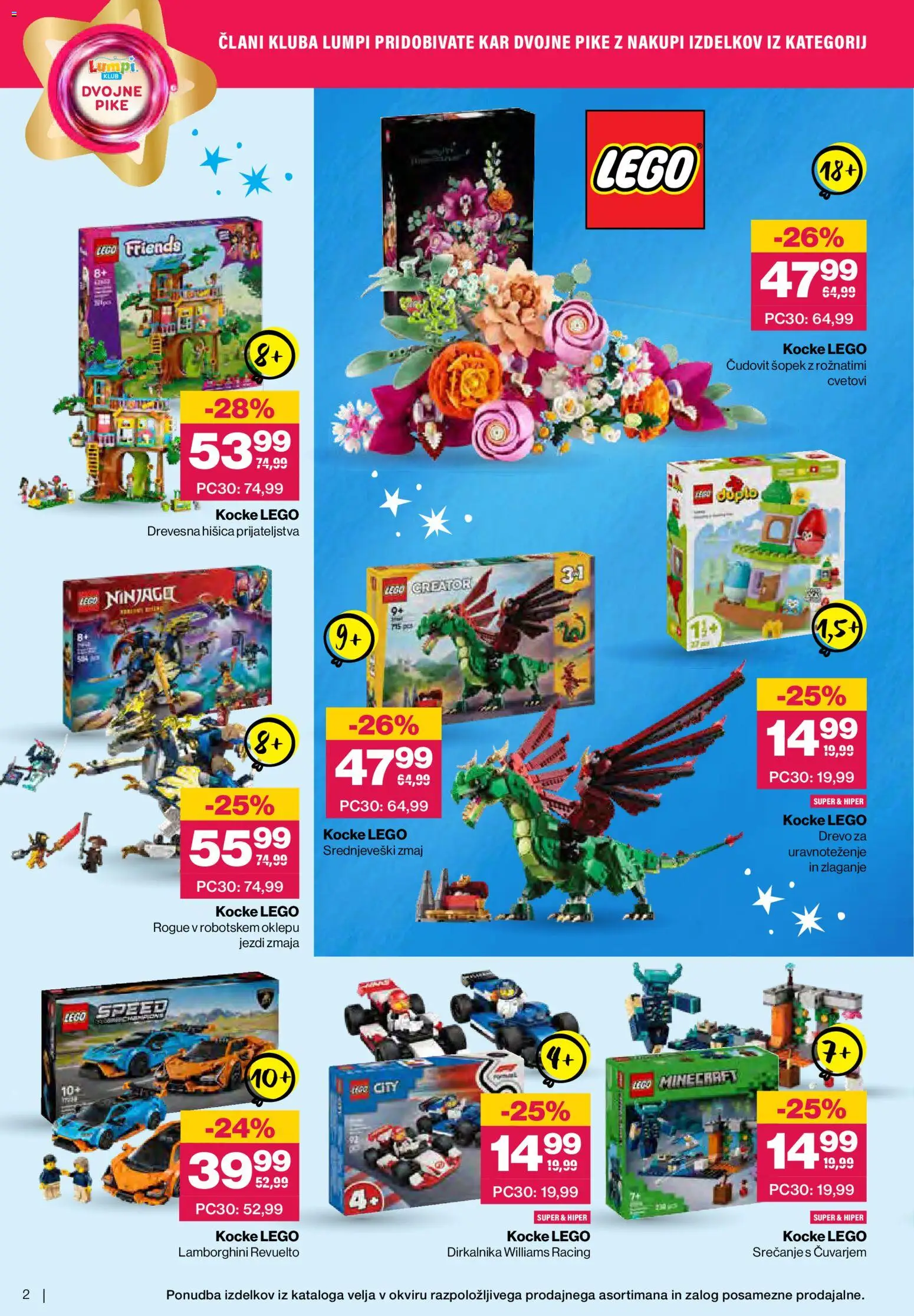 Novi Mercator katalog ponudbe – veljaven od 19.11.2025 | Stran: 2 | Izdelki: Robot, Šopek