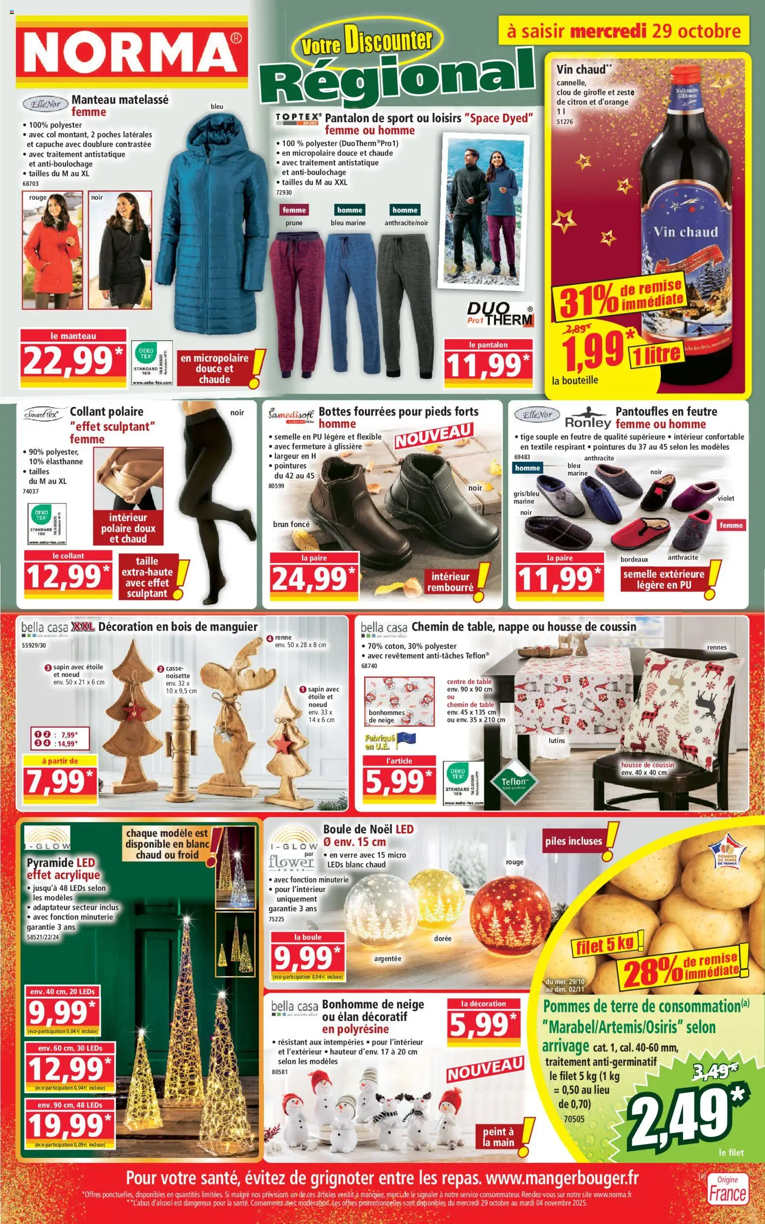 {H1} | Page: 1 | Produits: Adaptateur, Table, Nappe, Bottes