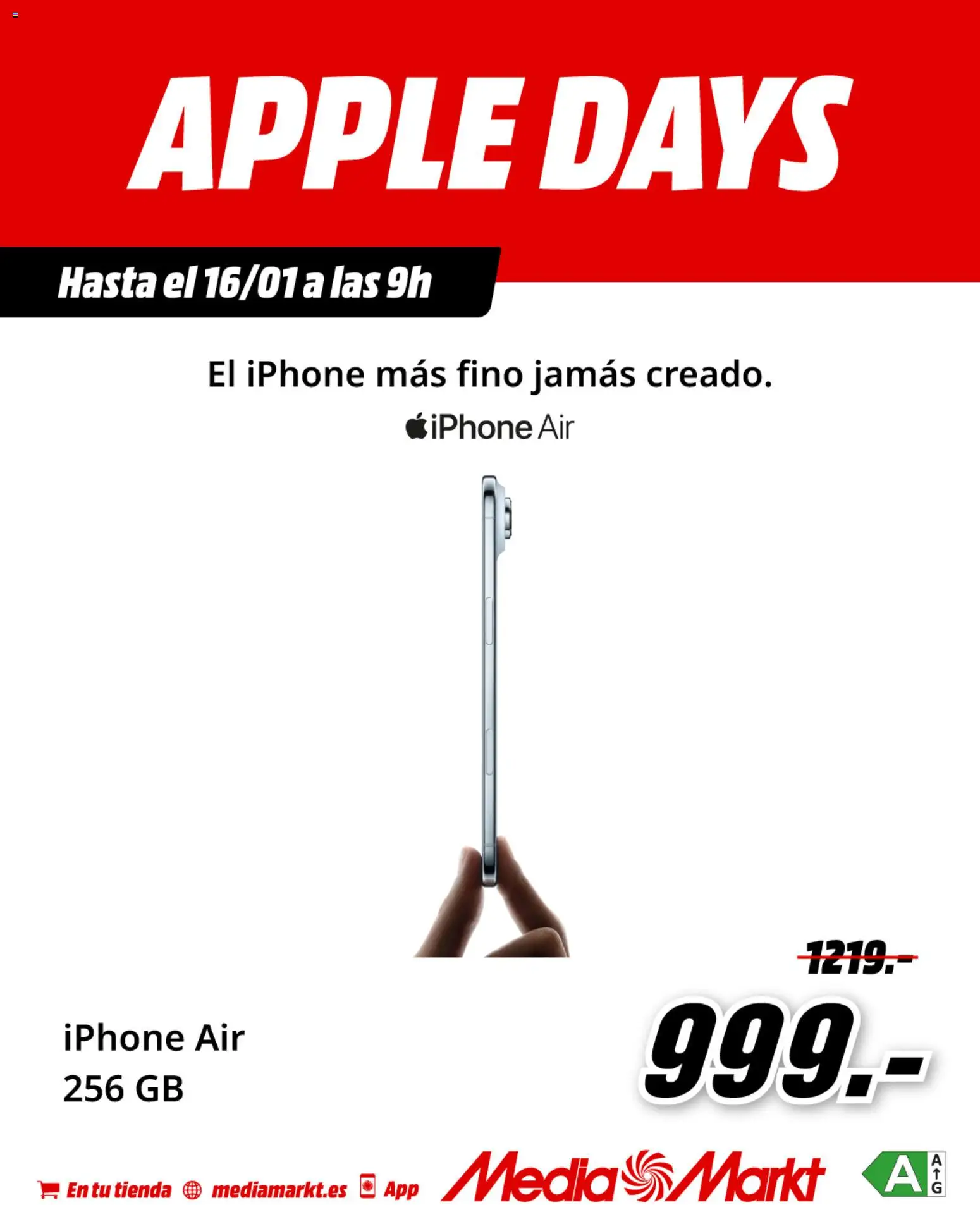 Media Markt folleto │ válido desde el 12.01.2026 | Página: 5 | Productos: Apple, Iphone