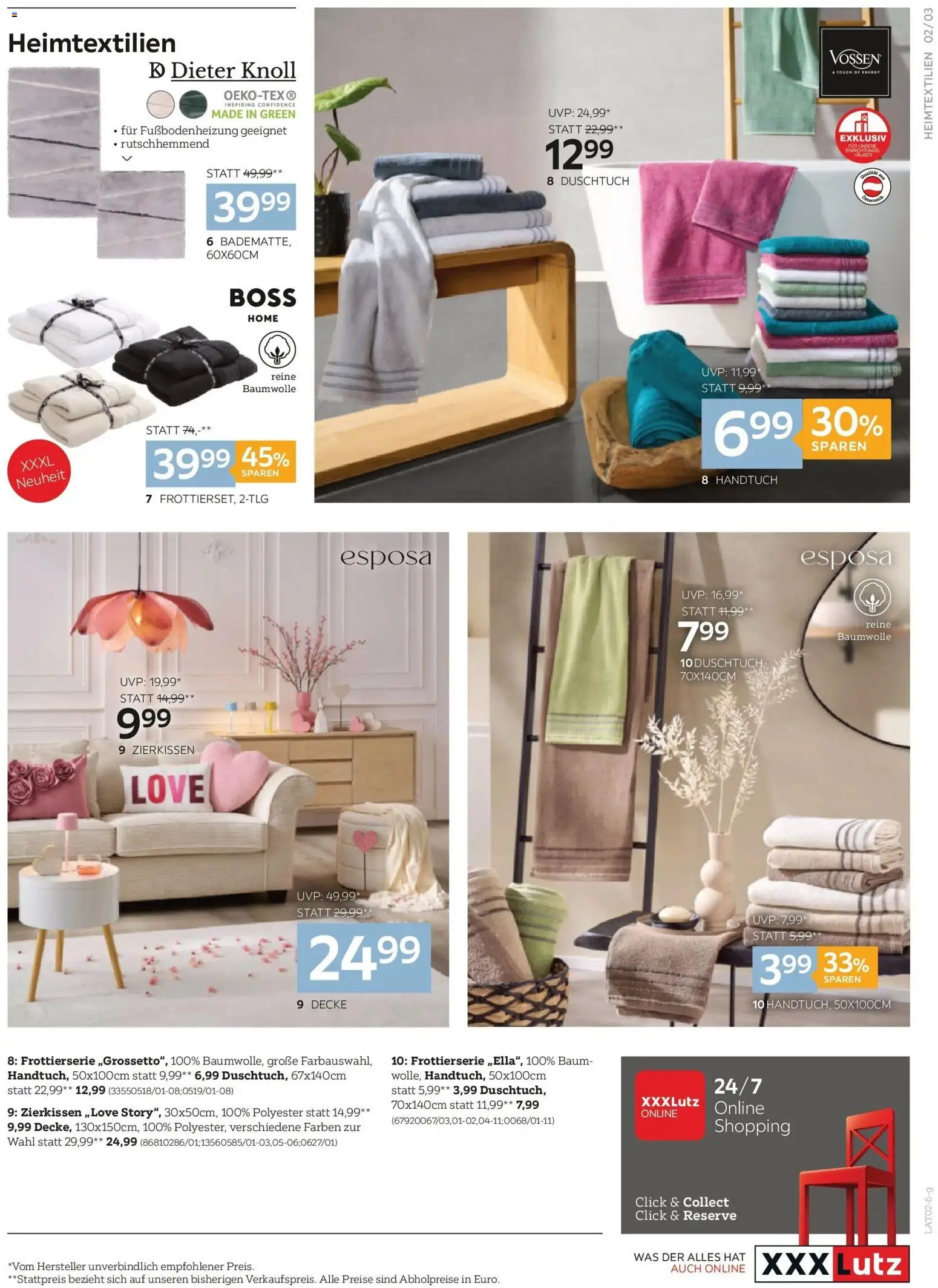 XXXLutz Frühlingstrends gültig ab 19.02.2026 | Seite: 3 | Produkte: Decke