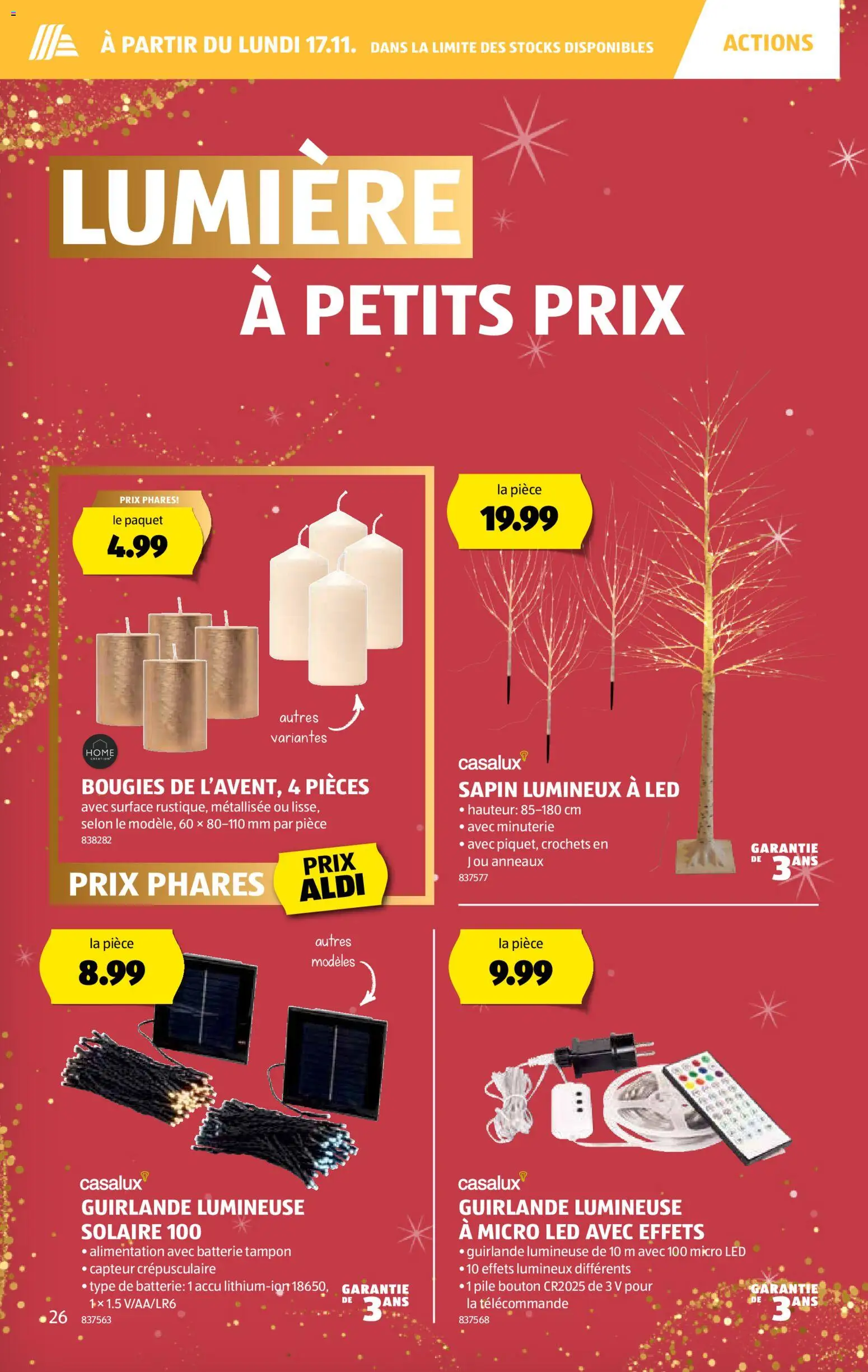 Aldi Aktionen FR – gültig ab 13.11.2025 | Seite: 27 | Produkte: Batterie