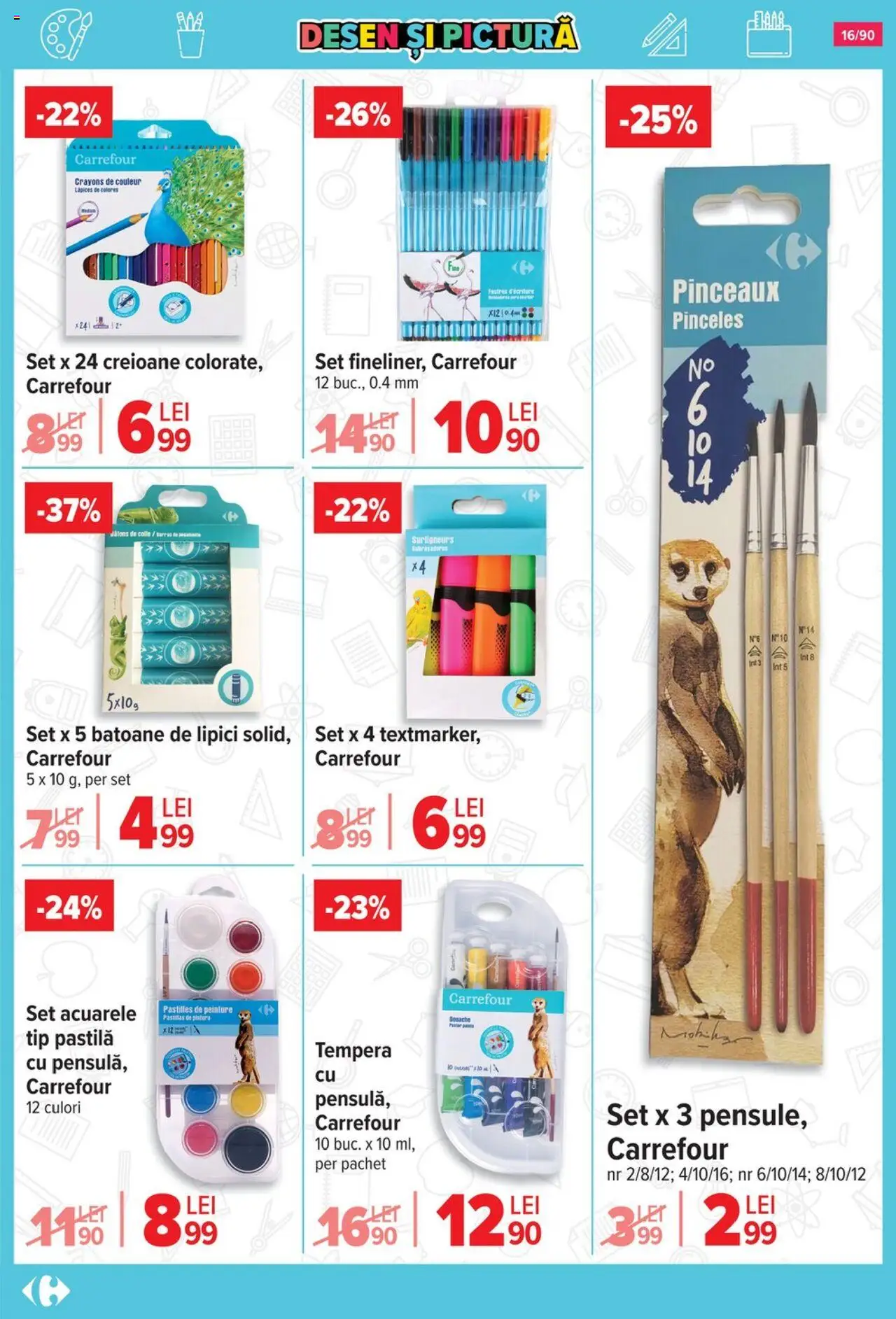 Carrefour catalog - Începe școala – valabil de la 13.08.2025 | Pagină: 17