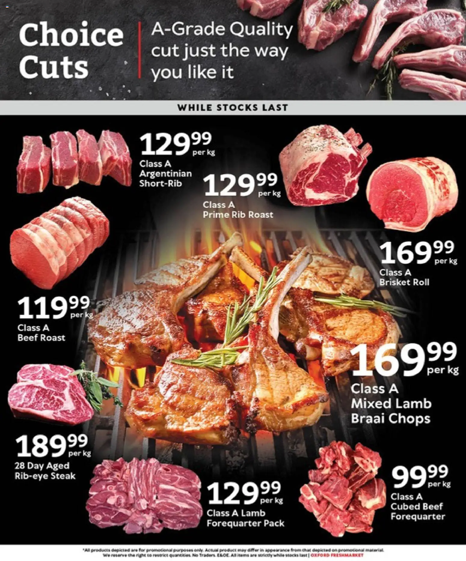 New Oxford Freshmarket catalogue – valid from 08.04.2026 | Page: 4 | Products: Steak, Beef