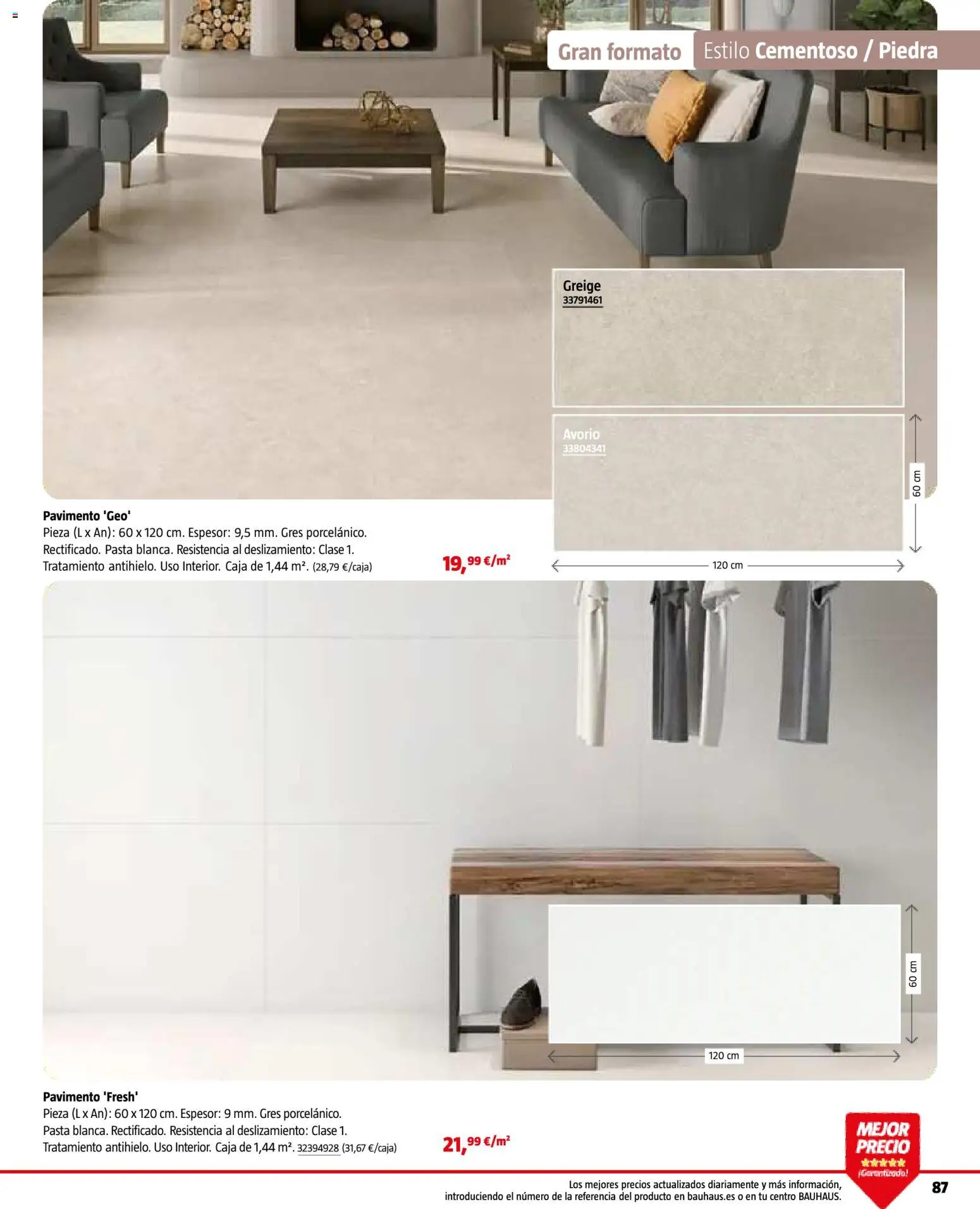 Bauhaus - Suelos y revestimientos │ válido desde el 24.02.2026 | Página: 87 | Productos: Pasta, Caja