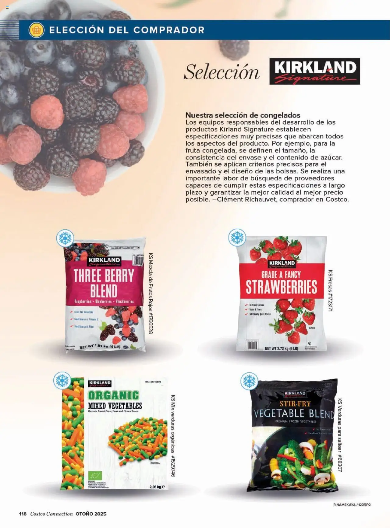 Costco catálogo │ válido desde el 29.09.2025 | Página: 118 | Productos: Fresas