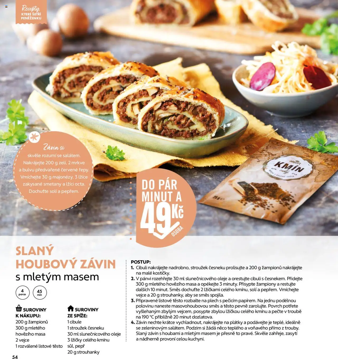 Albert magazín od 01.10.2025 | Strana: 54 | Produkty: Oleje, Lžíce, Plech, Těsto