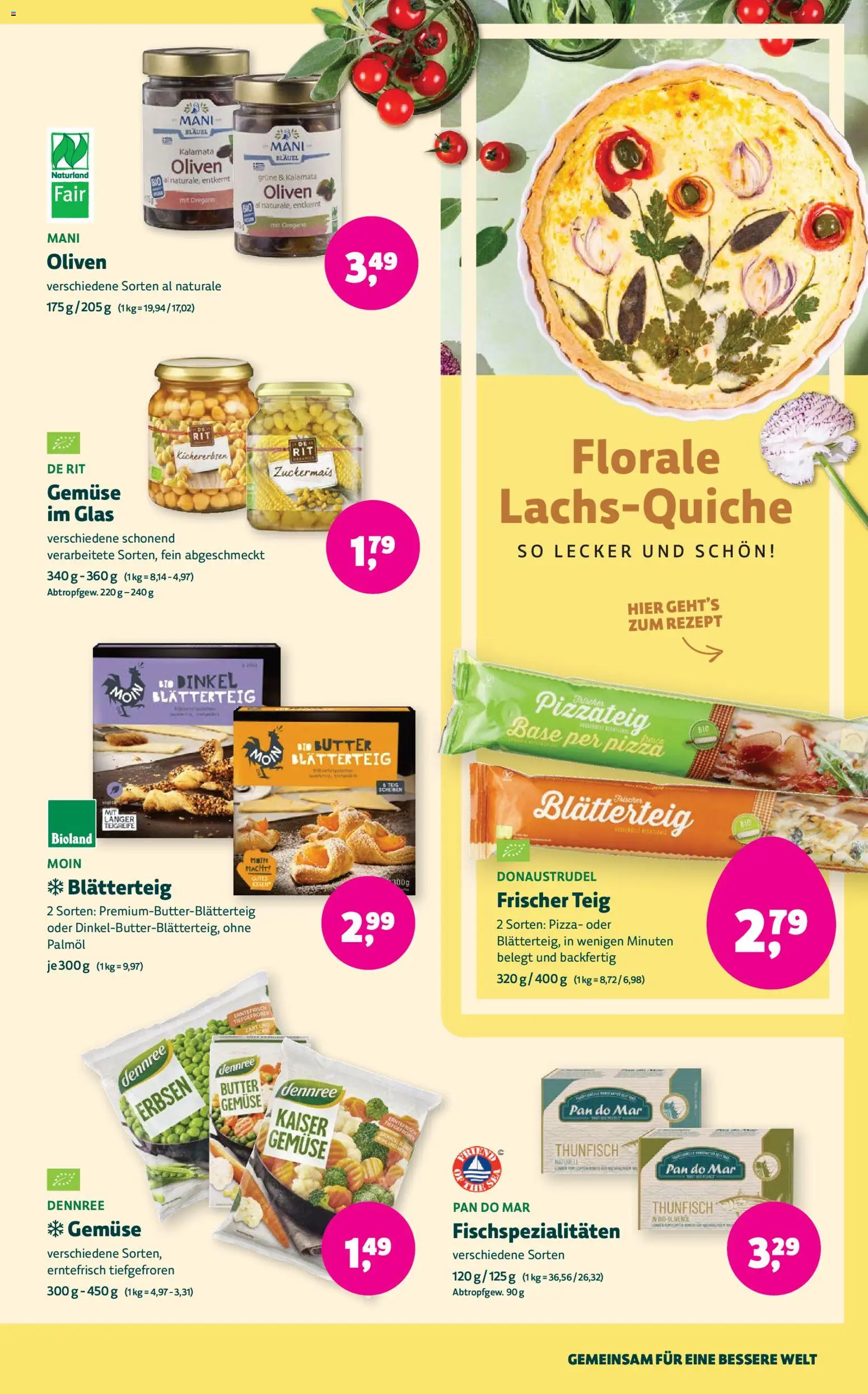 BioMarkt Prospekt 	 – gültig ab 25.03.2026 | Seite: 11 | Produkte: Butter, Gemüse, Pizza, Erbsen