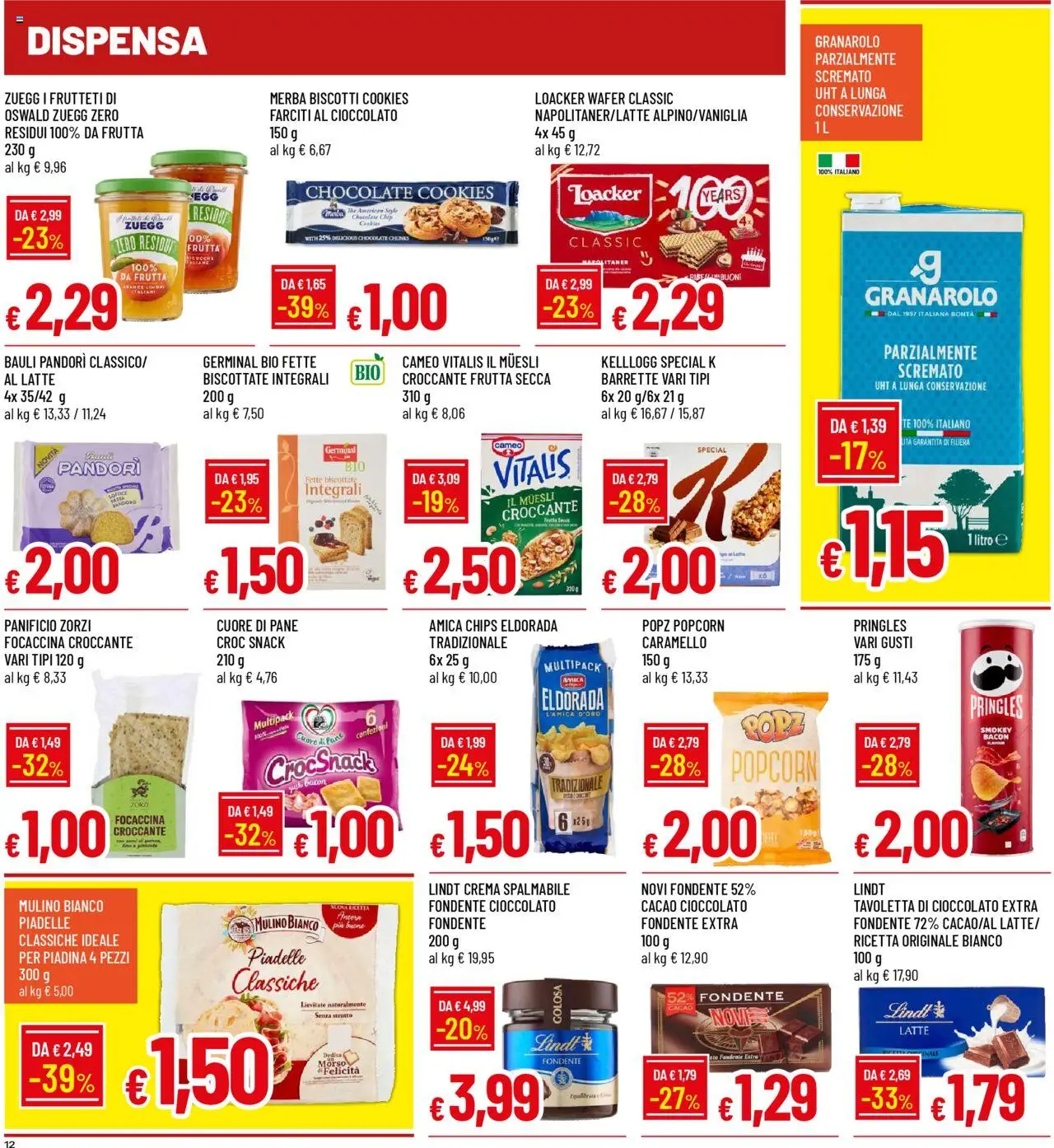 Volantino Galassia del 08.09.2025 | Pagina: 12 | Prodotti: Cioccolato, Tè, Latte, Fette biscottate
