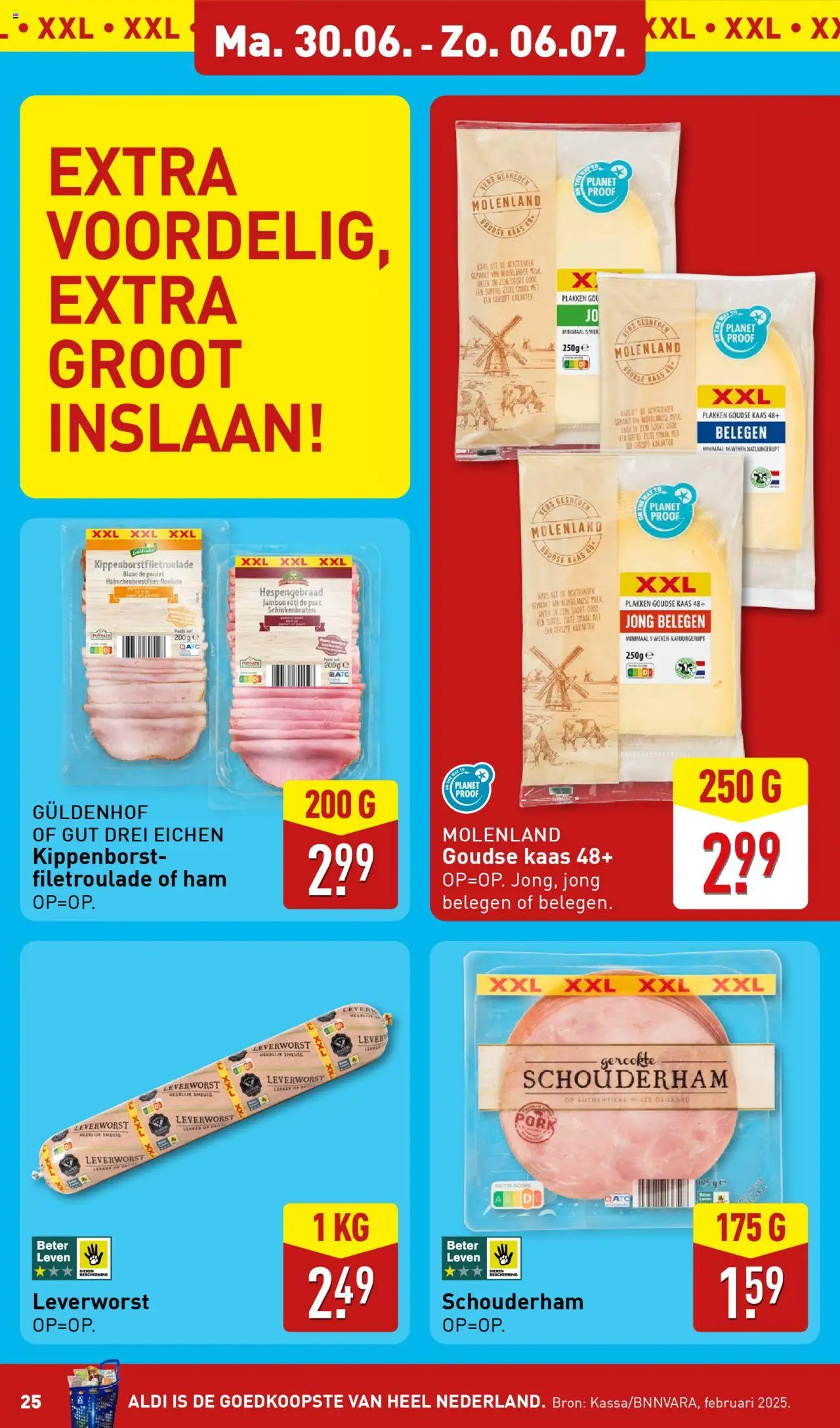  | Pagina: 25 | Producten: Kaas, Ham