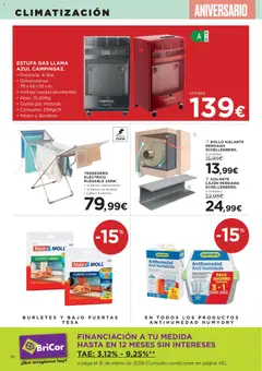 Vista previa Hipercor catálogo válido desde el 23.10.2025 | Página: 69 | Productos: Tendedero, Cable, Peso