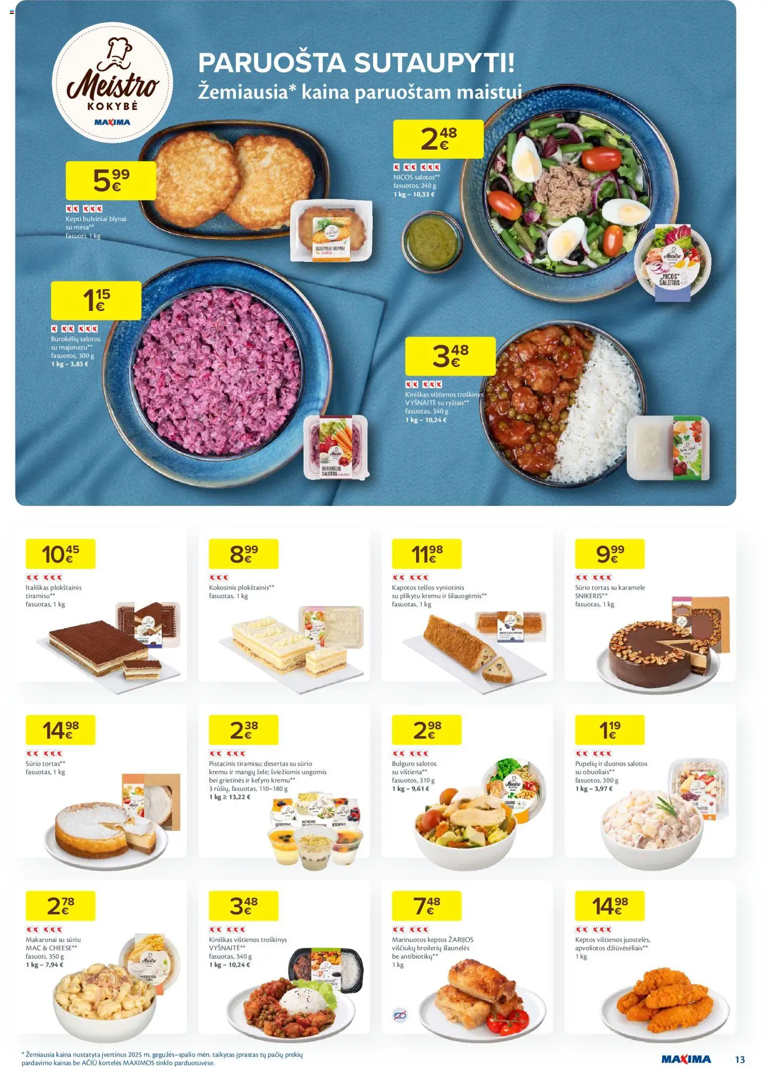MAXIMA akcijos nuo 09.12.2025 | Puslapis: 13