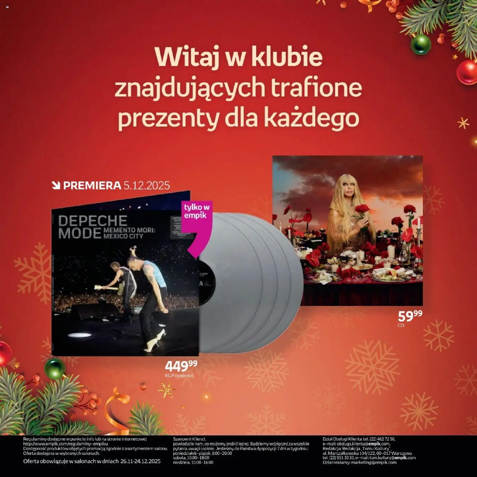 Empik promocje - Xmas Muzyka od 26.11.2025 | Strona: 48
