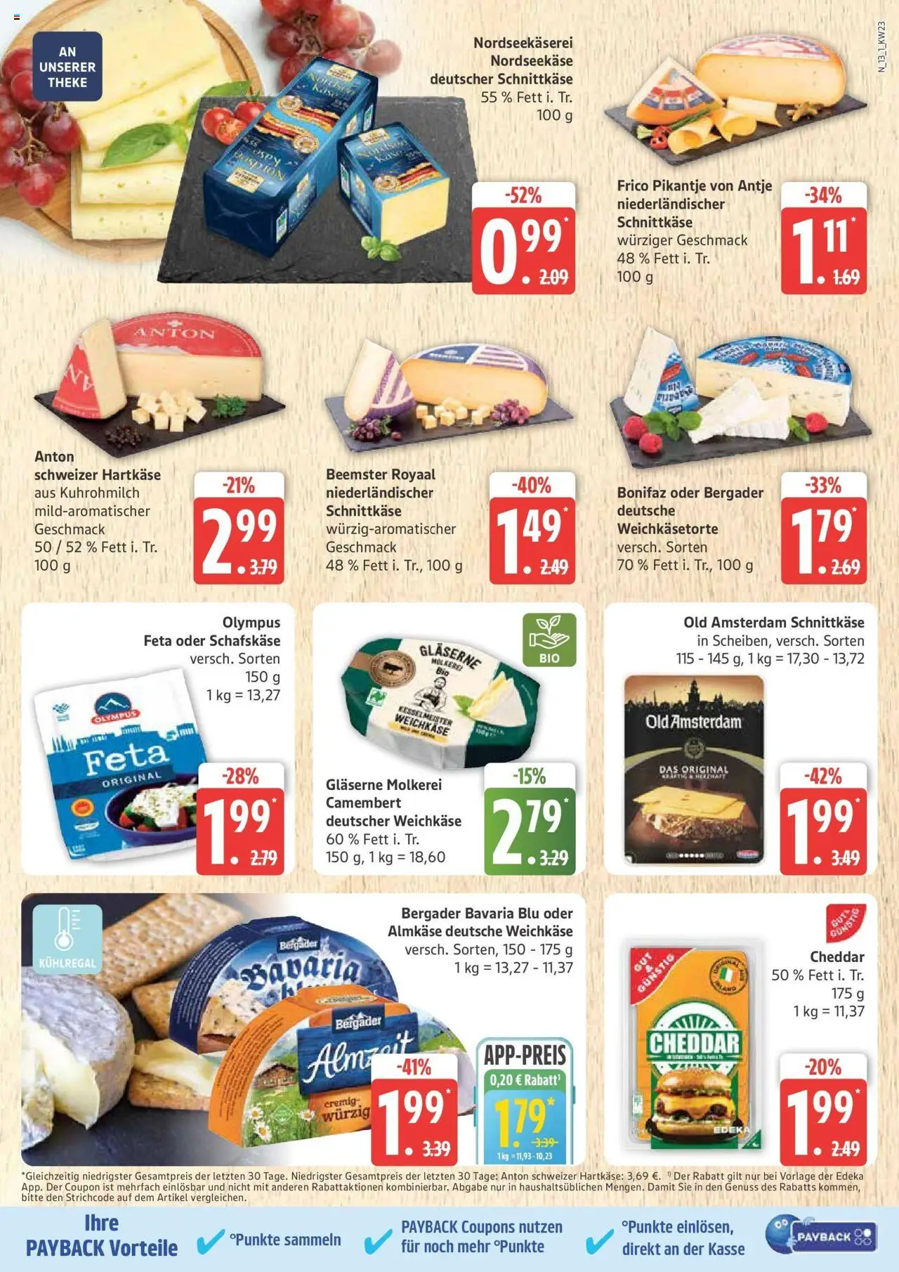 Marktkauf - Marktkauf: Wochenangebote - gültig ab dem 01.06.2025 | Seite: 13 | Produkte: Feta, Käse, Theke, Schafskase