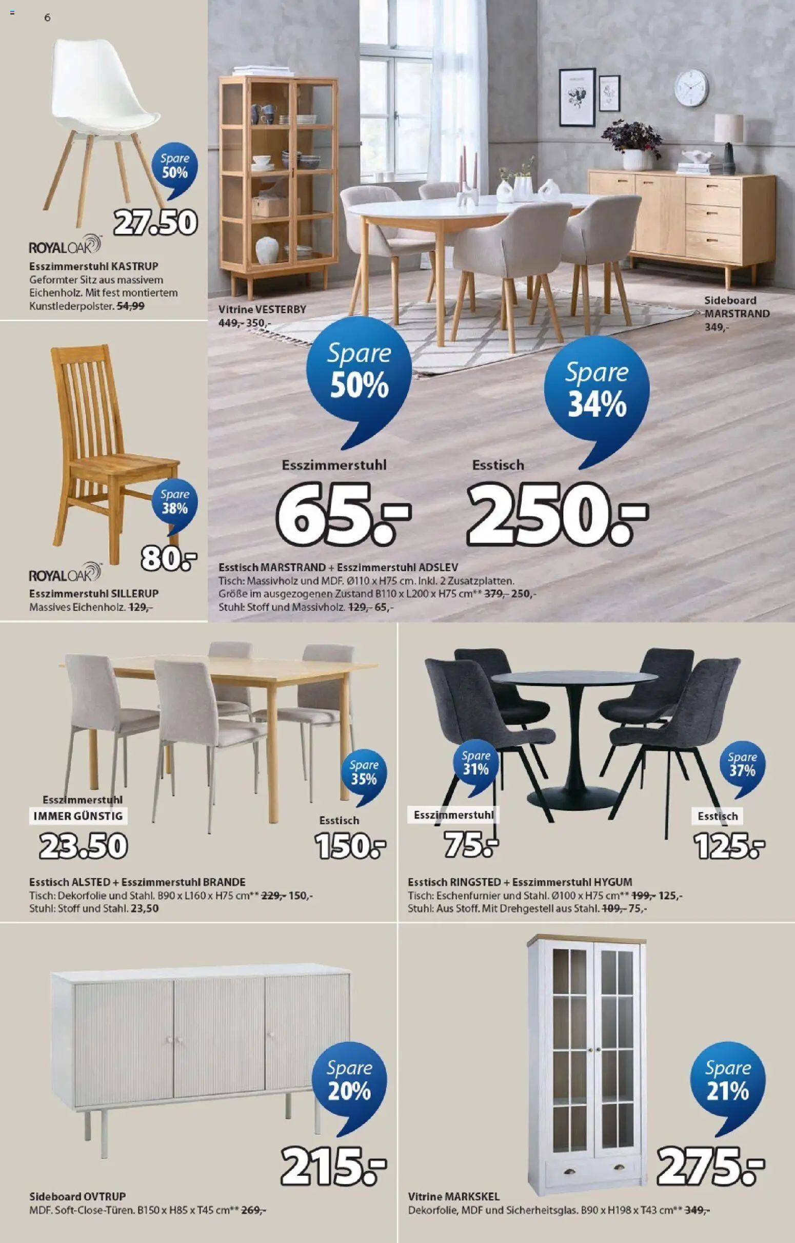 JYSK Prospekt aktuell gültig ab 04.03.2026 | Seite: 6 | Produkte: Tisch, Stuhl