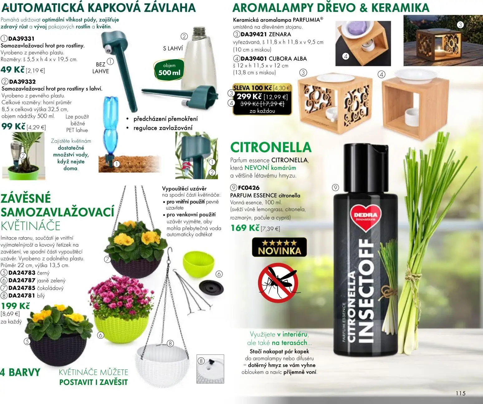 Nové Dedra akcie – leták je platný od 24.04.2026 | Strana: 15 | Produkty: Voda