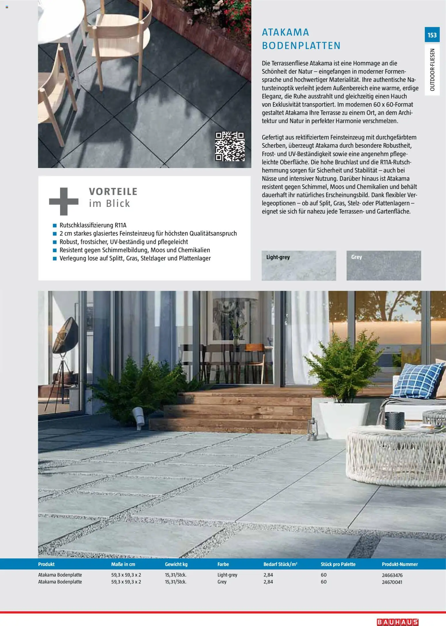 Bauhaus Gartenbaumaterialien 2026 – gültig ab 02.03.2026 | Seite: 153 | Produkte: Gewicht