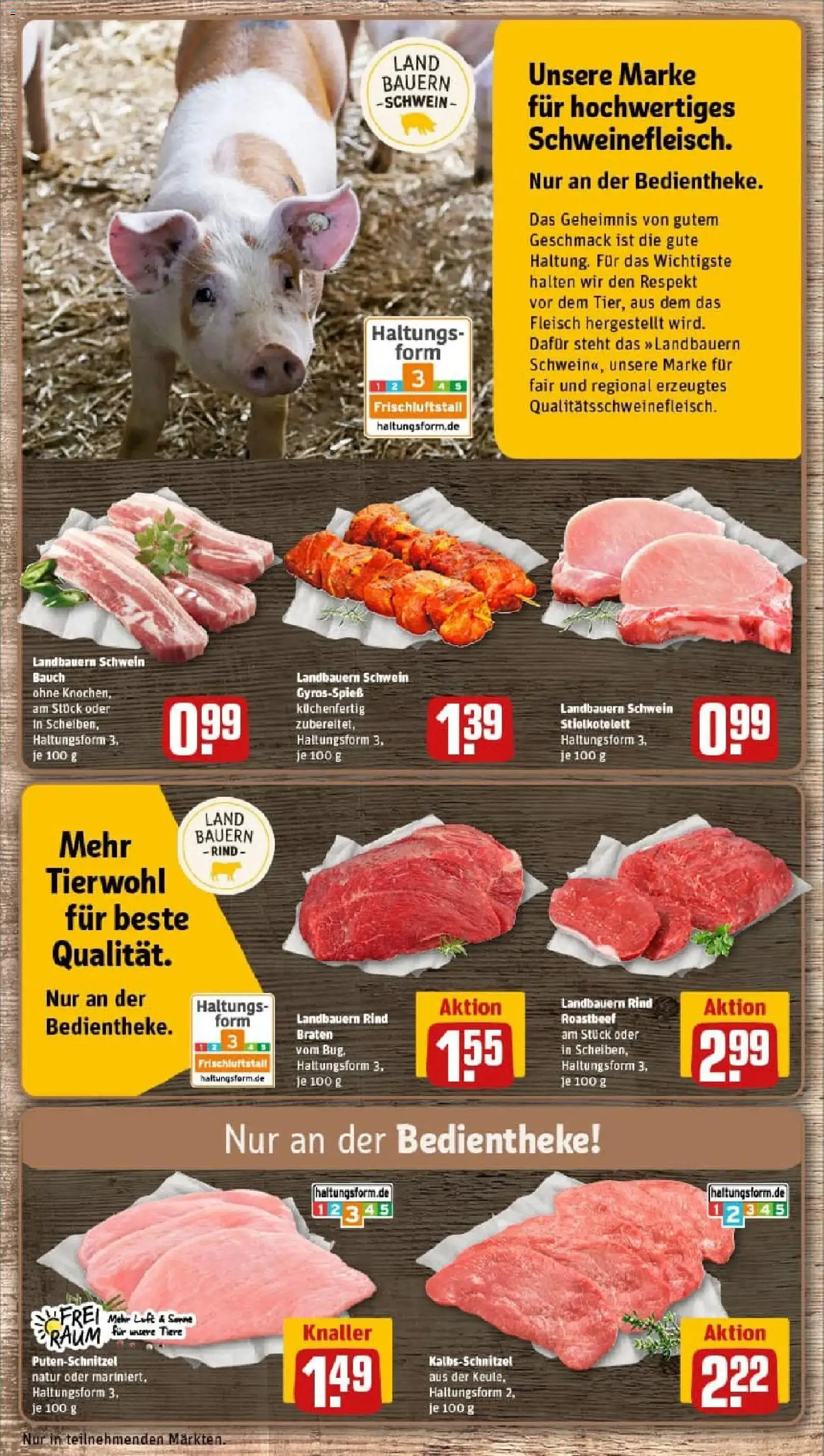 Rewe prospekt Blaubeuren	 – gültig ab 26.01.2026 | Seite: 12 | Produkte: Roastbeef, Putenschnitzel, Fleisch