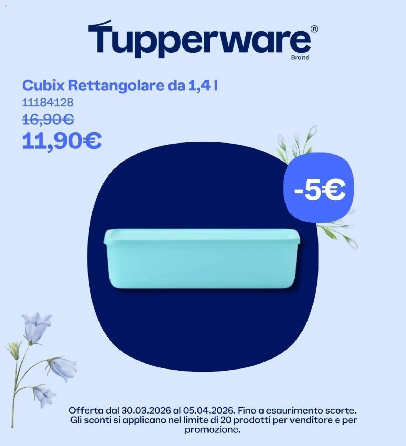 Volantino Tupperware del 01.04.2026 | Pagina: 1