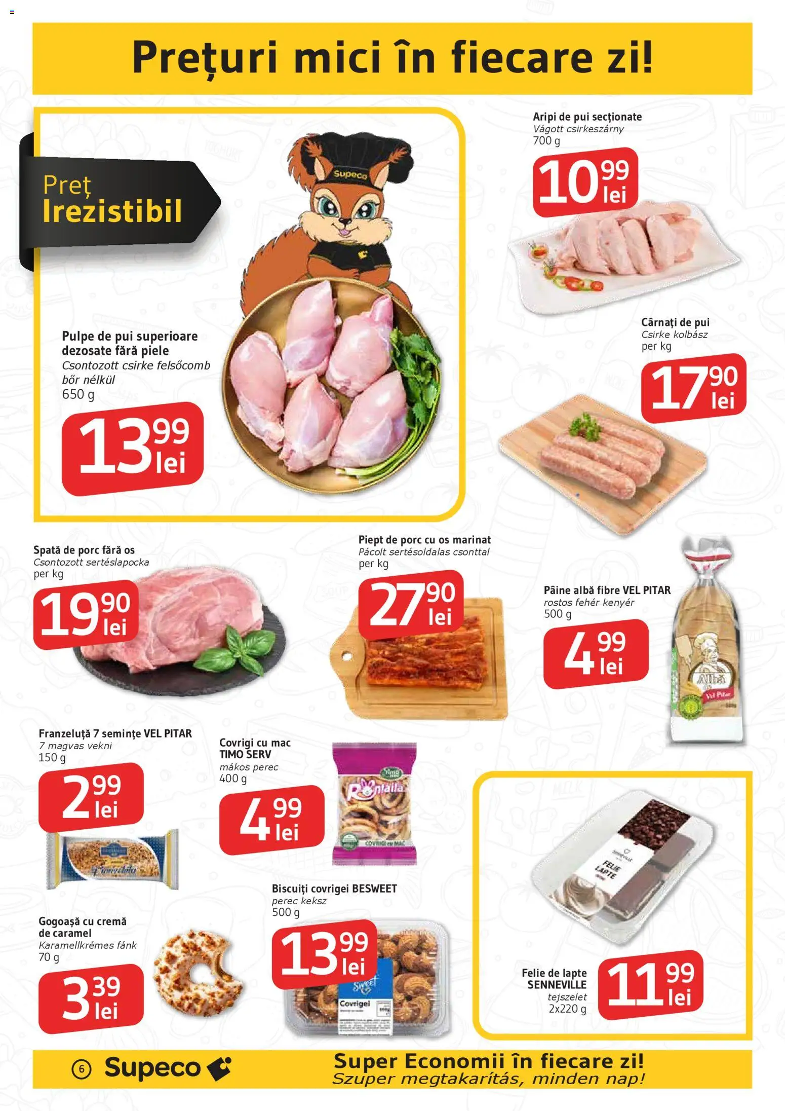 Noul catalog Supeco – valabil de la 30.04.2026 | Pagină: 6 | Produse: Divan, Hacıyatmaz Kedi Oyuncağı, Semințe, Cremă