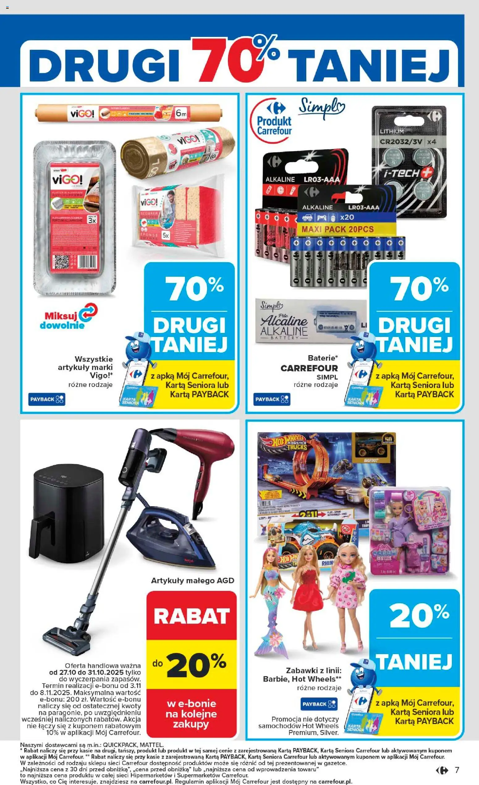 Carrefour Gazetka - Starachowice Zmieniliśmy się dla Ciebie od 27.10.2025 | Strona: 9 | Produkty: Karta
