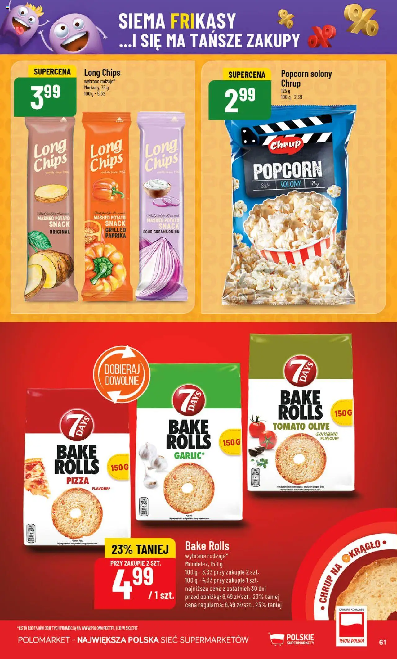 POLOmarket Gazetka od 28.05.2025 | Strona: 61 | Produkty: Oregano, Pizza, Popcorn