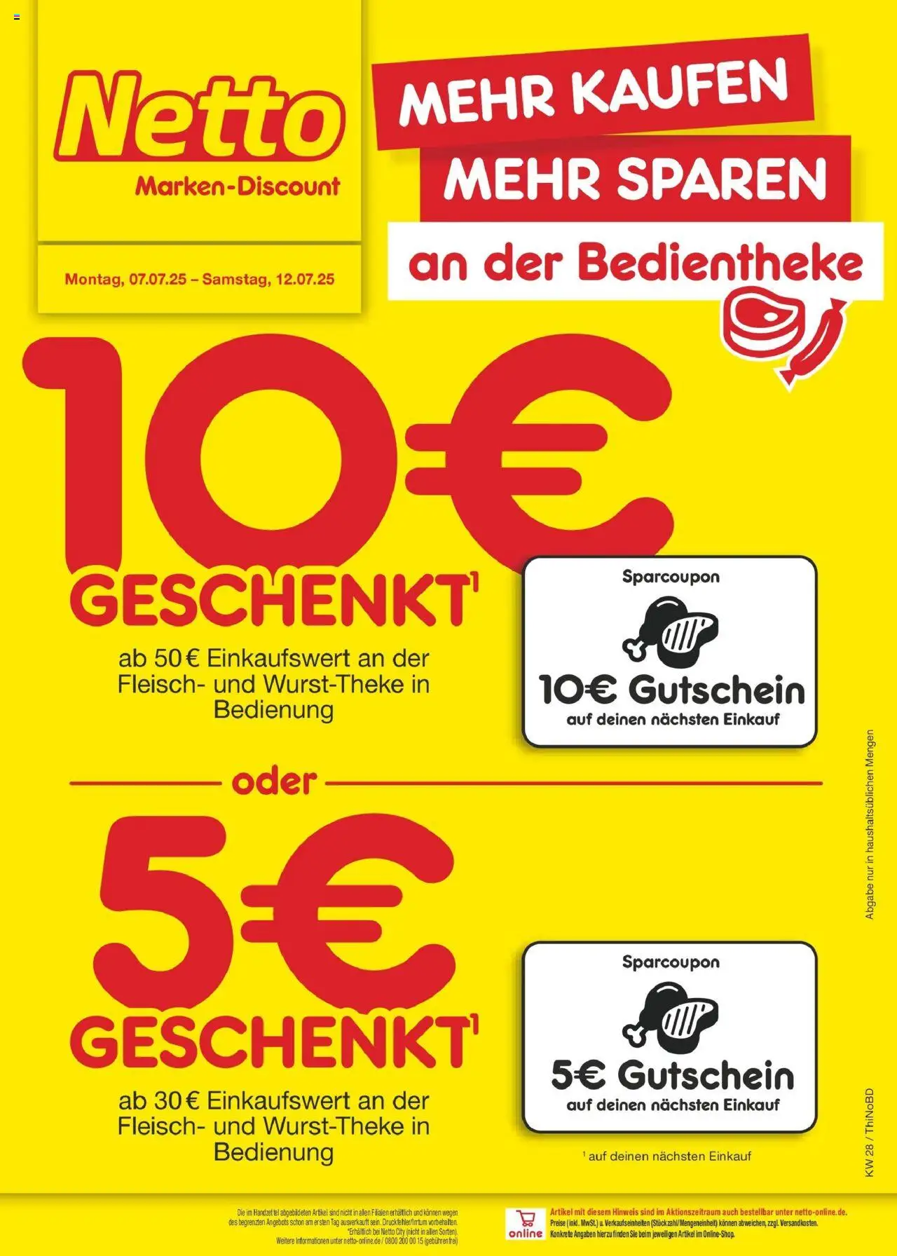 Netto Marken-Discount prospekt Herzberg	 - gültig ab dem 07.07.2025 | Seite: 59 | Produkte: Fleisch
